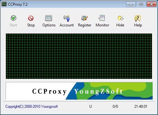 CCProxy Main Interface
