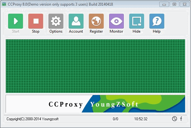 Proxy server CCProxy is an easy-to-use proxy software for Windows.