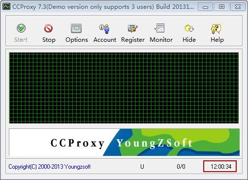 Open CCProxy Installation Folder