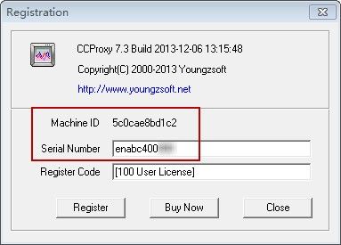 Ccproxy 73 Serial Number And Register Code