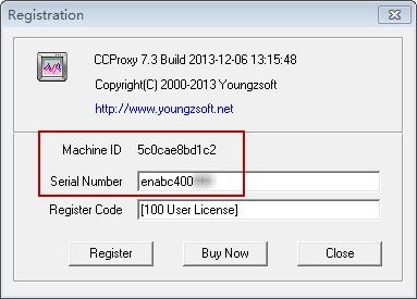 ccproxy 7.3 serial number and register code for iskysoft