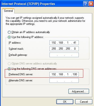 Internet Protocol Properties