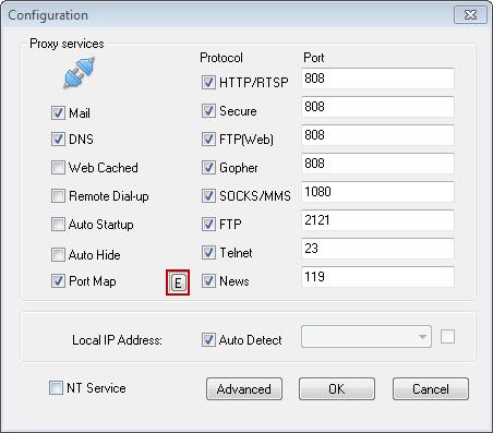 Configuration Form