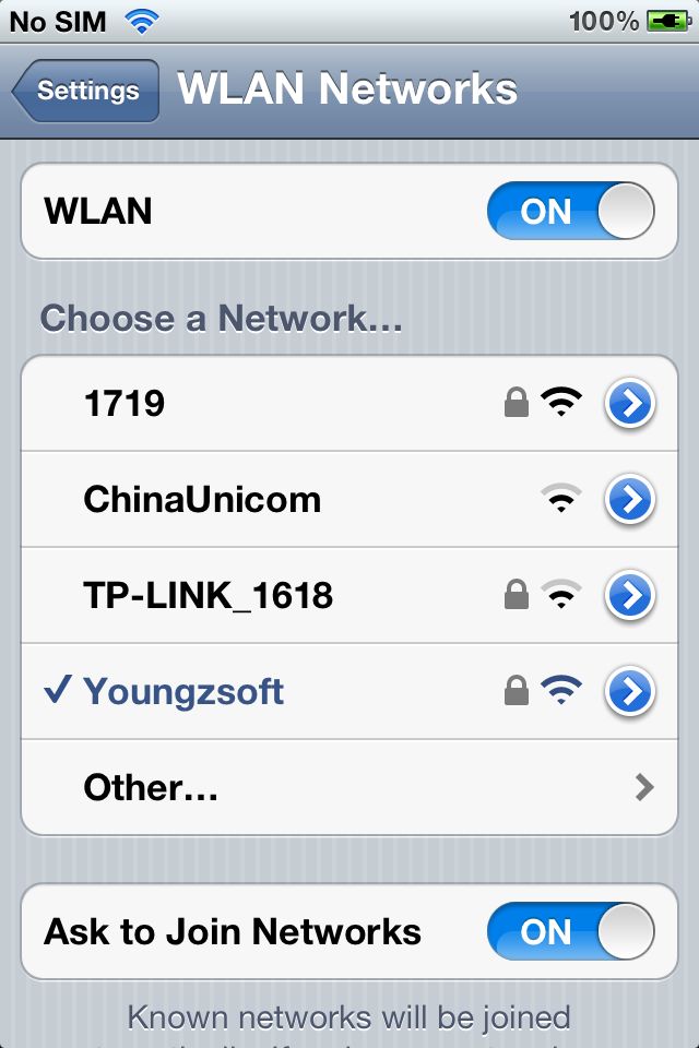 WLAN Networks