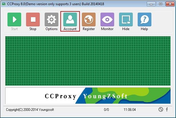 CCProxy Account