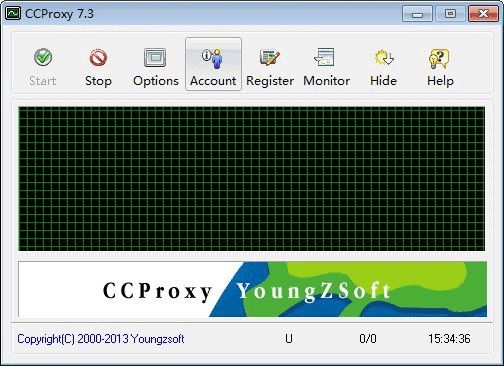 CCProxy Main Interface