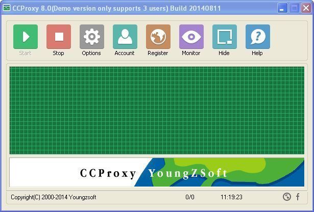Proxy Server CCProxy Interface