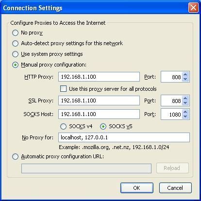 Connection Settings