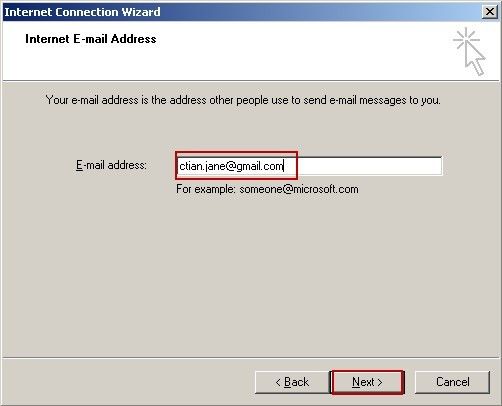 Internet E-mail Address