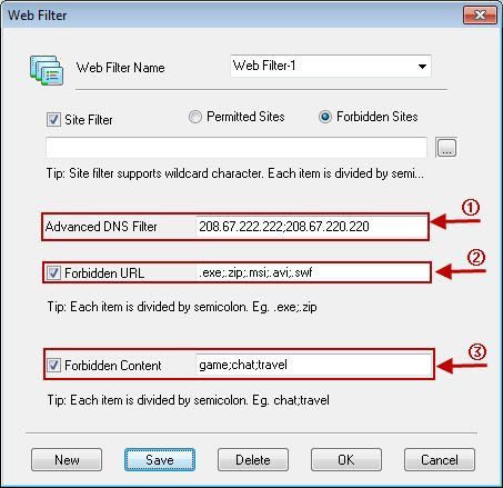 Other Web Filtering Method