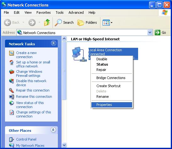 Spoof MAC Address