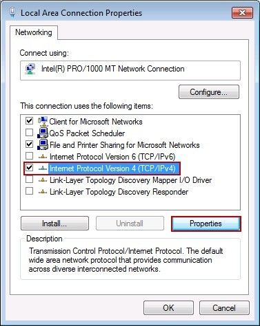 TCP/IPv4