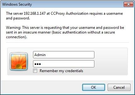 Remotely Login Window