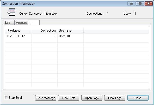 Click the IP Tab
