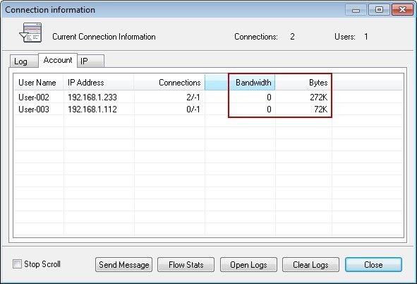 Connection Information